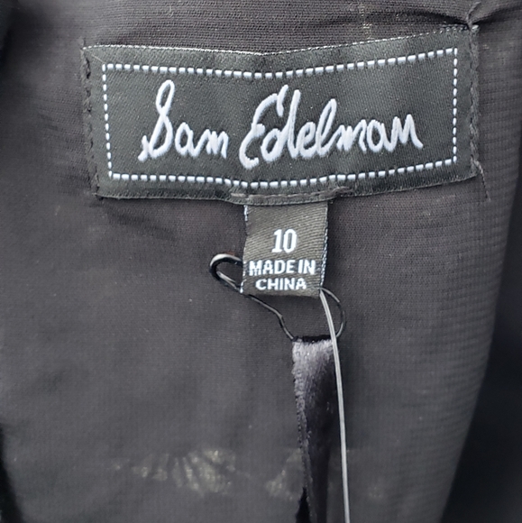 NWT Sam Edelman Embroidered Button Rom Dress - 10 - Picture 6 of 8